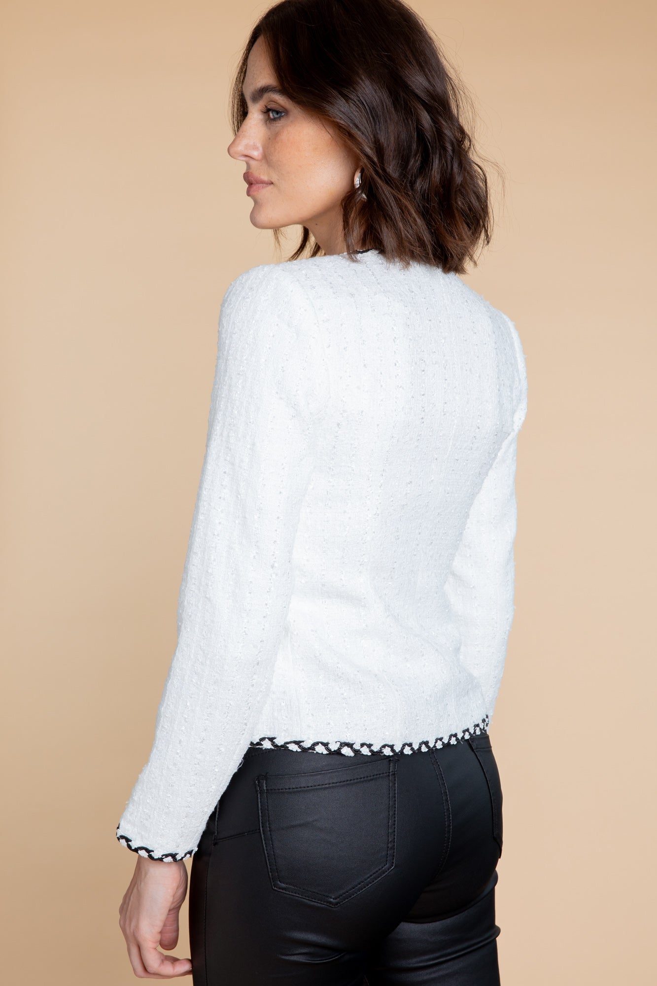Tweedheart Jacke Weiss