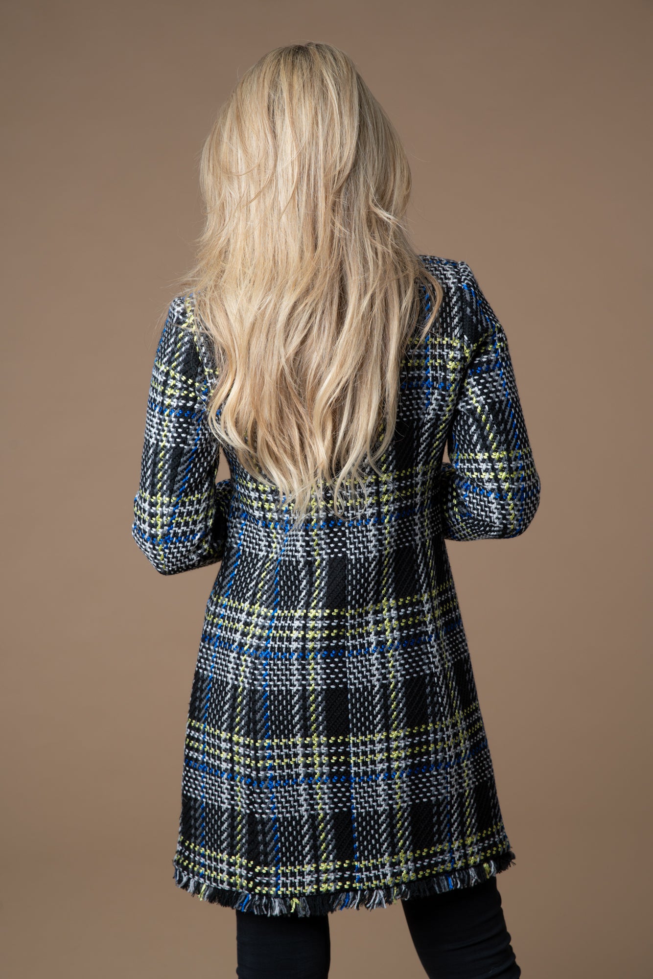Blue Beauty Mantel Tweedheart Rückseite