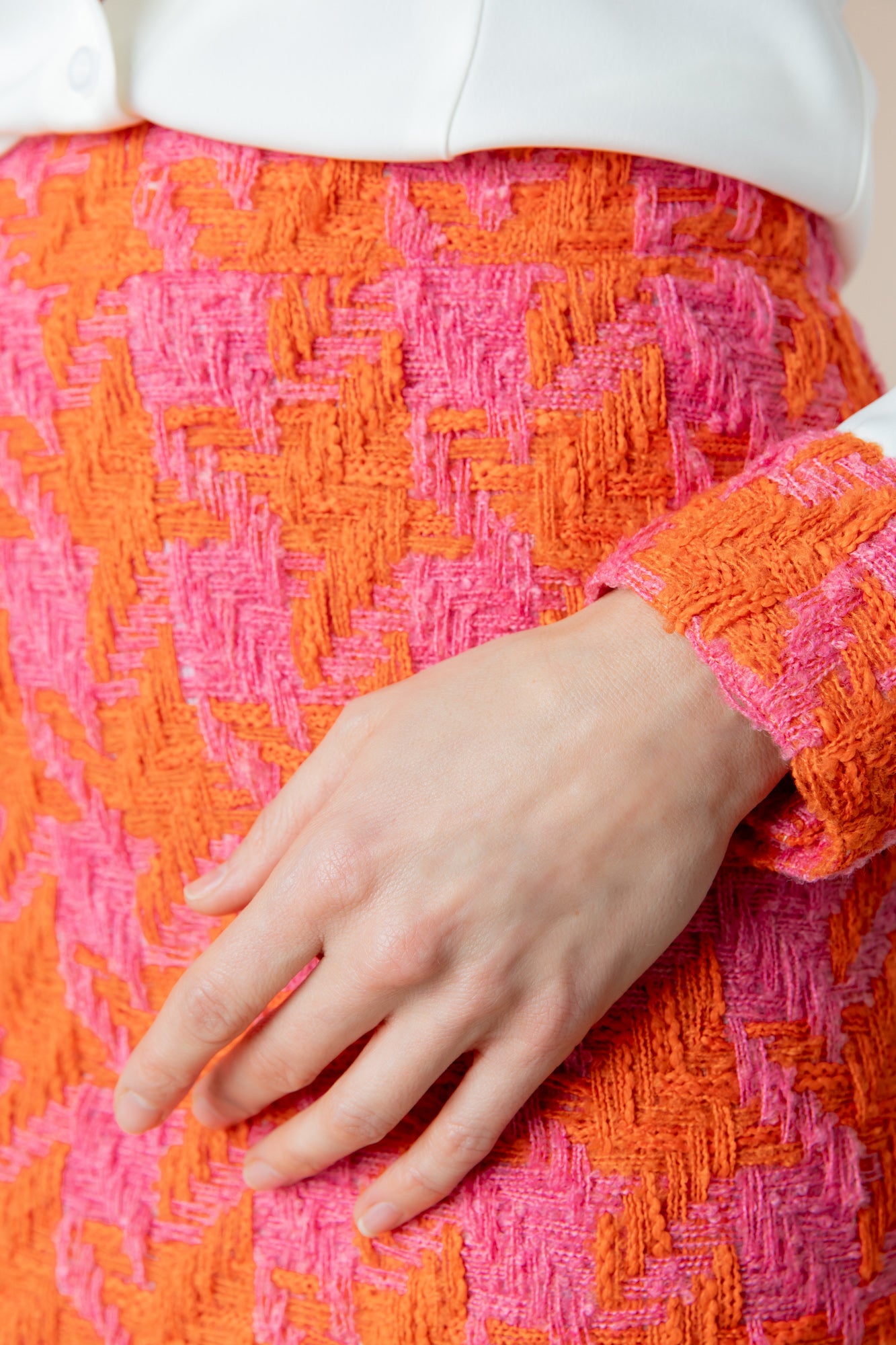 Rock Tweedheart in Orange Pink