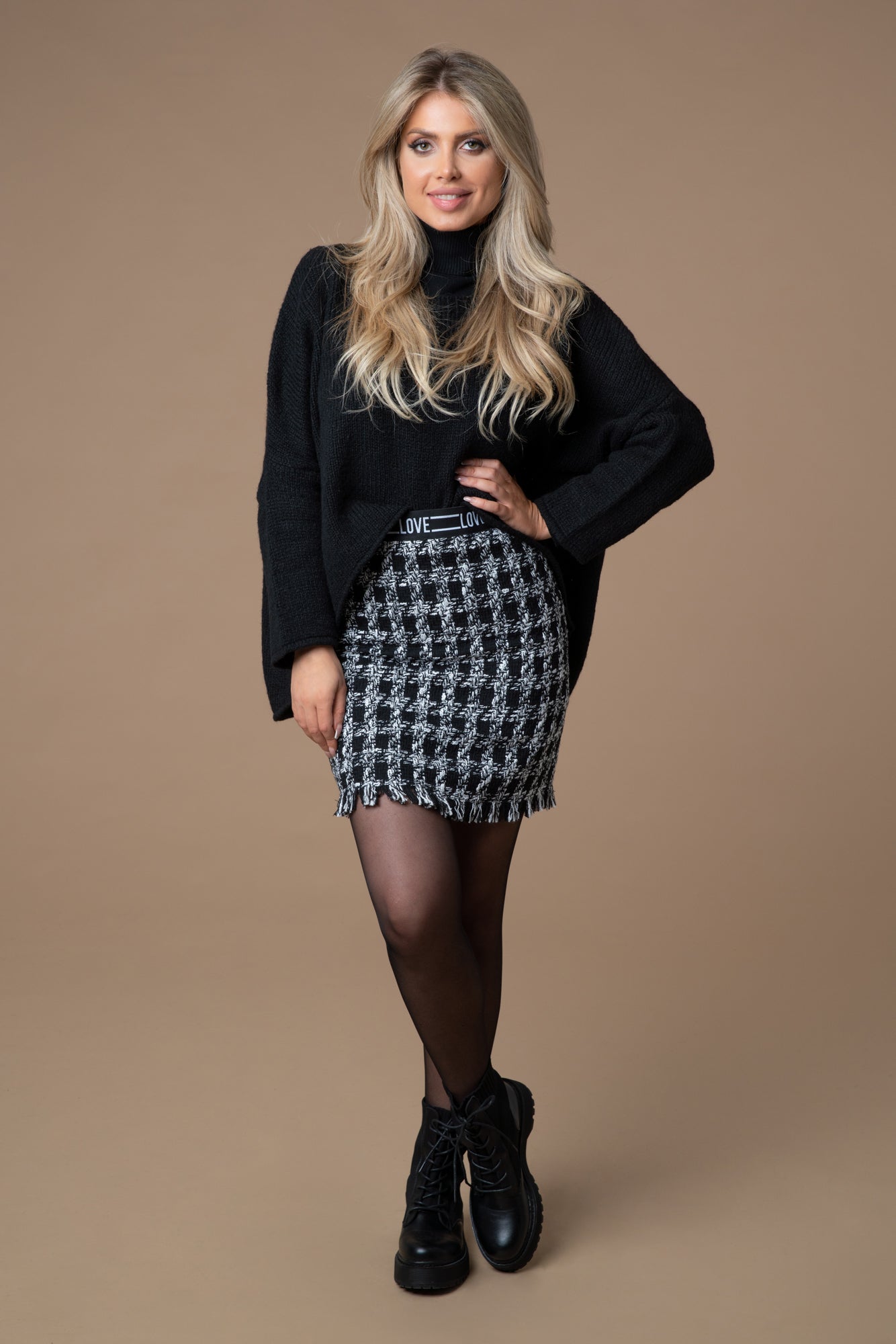 Tweedrock Love von Tweedheart mit Pullover